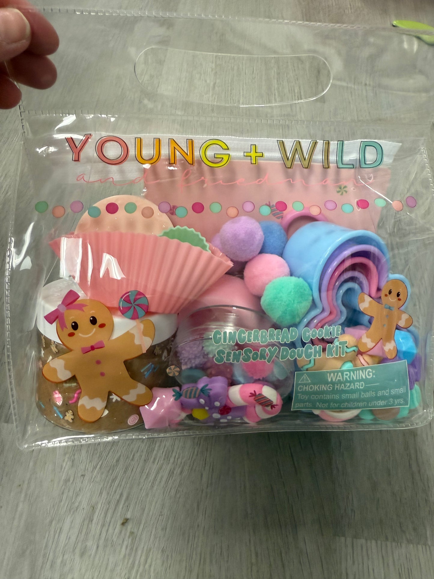 Gingerbread Cookie Sensory Dough Kit