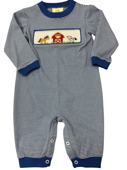 Farm Luke Smocked Romper