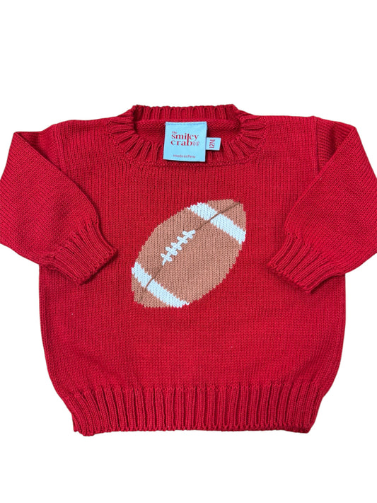 Football Red Sweater