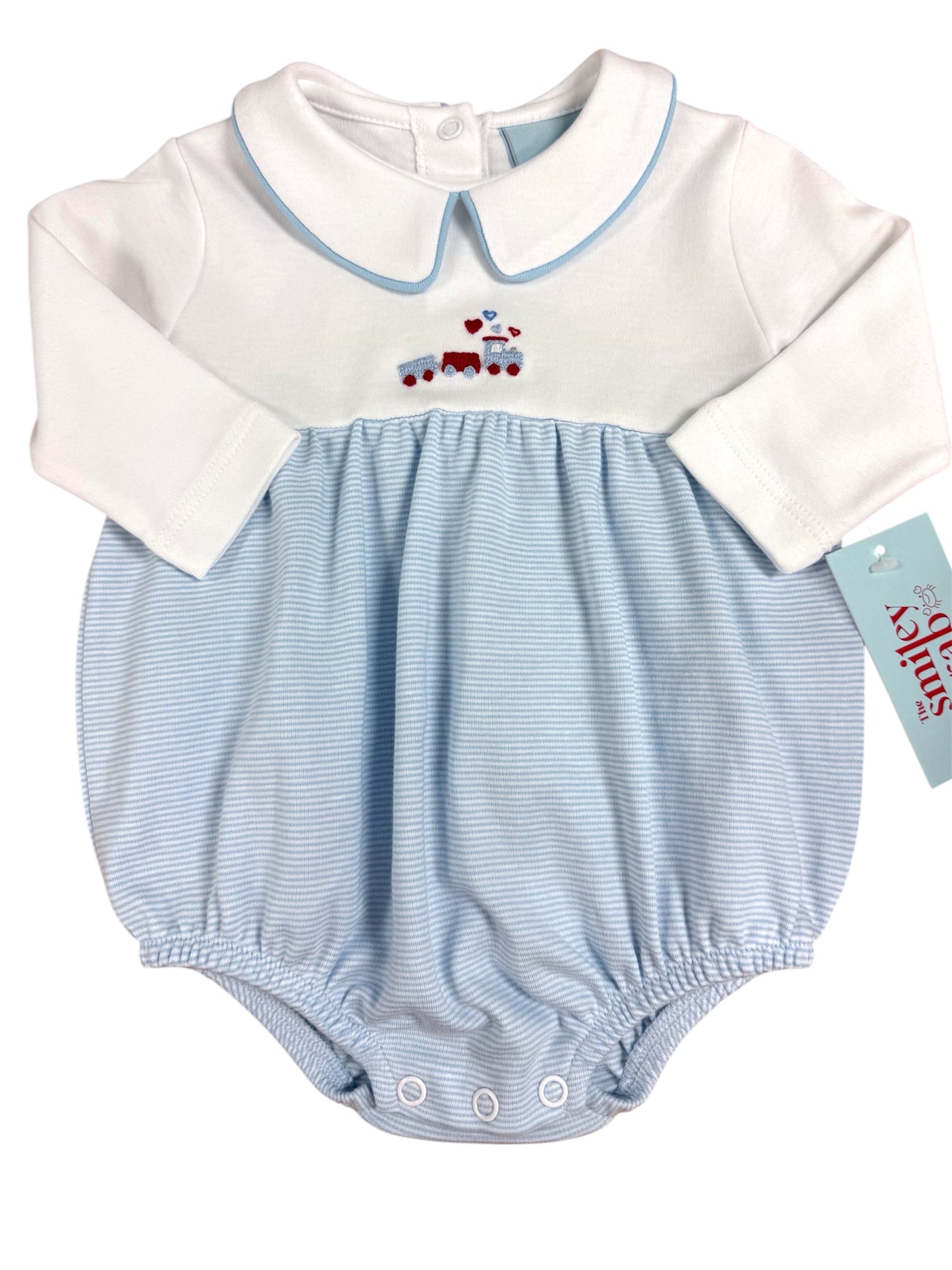 Valentine Blue Train Bubble