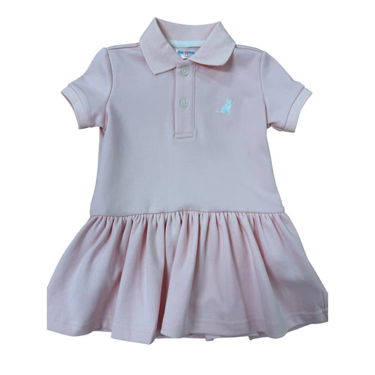 Pink Polo Dress
