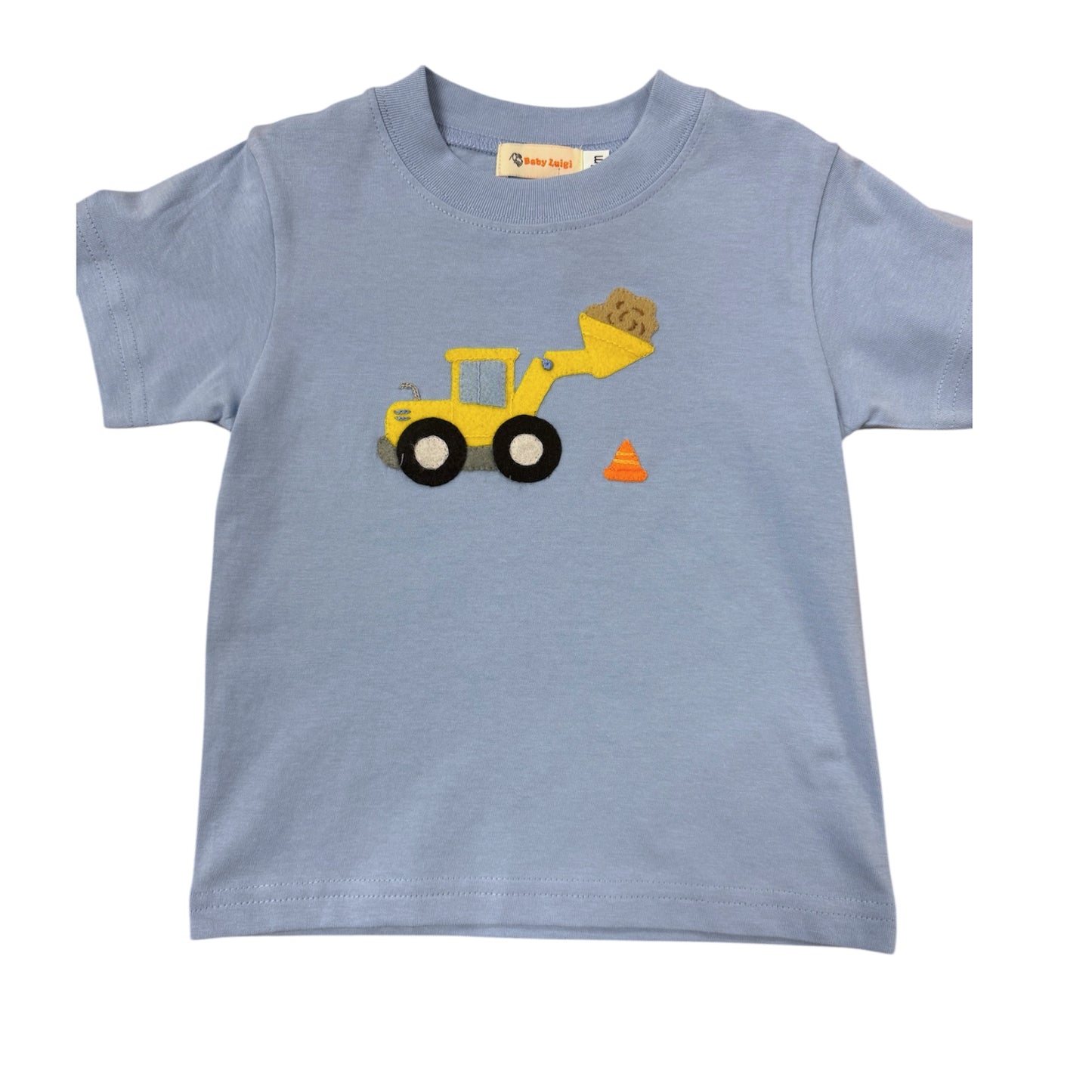 Front Loader Light Blue Shirt