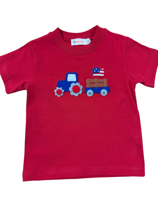 Tractor Red Flag Shirt