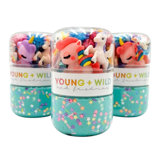 Grab & Go Dough Jar - Unicorn