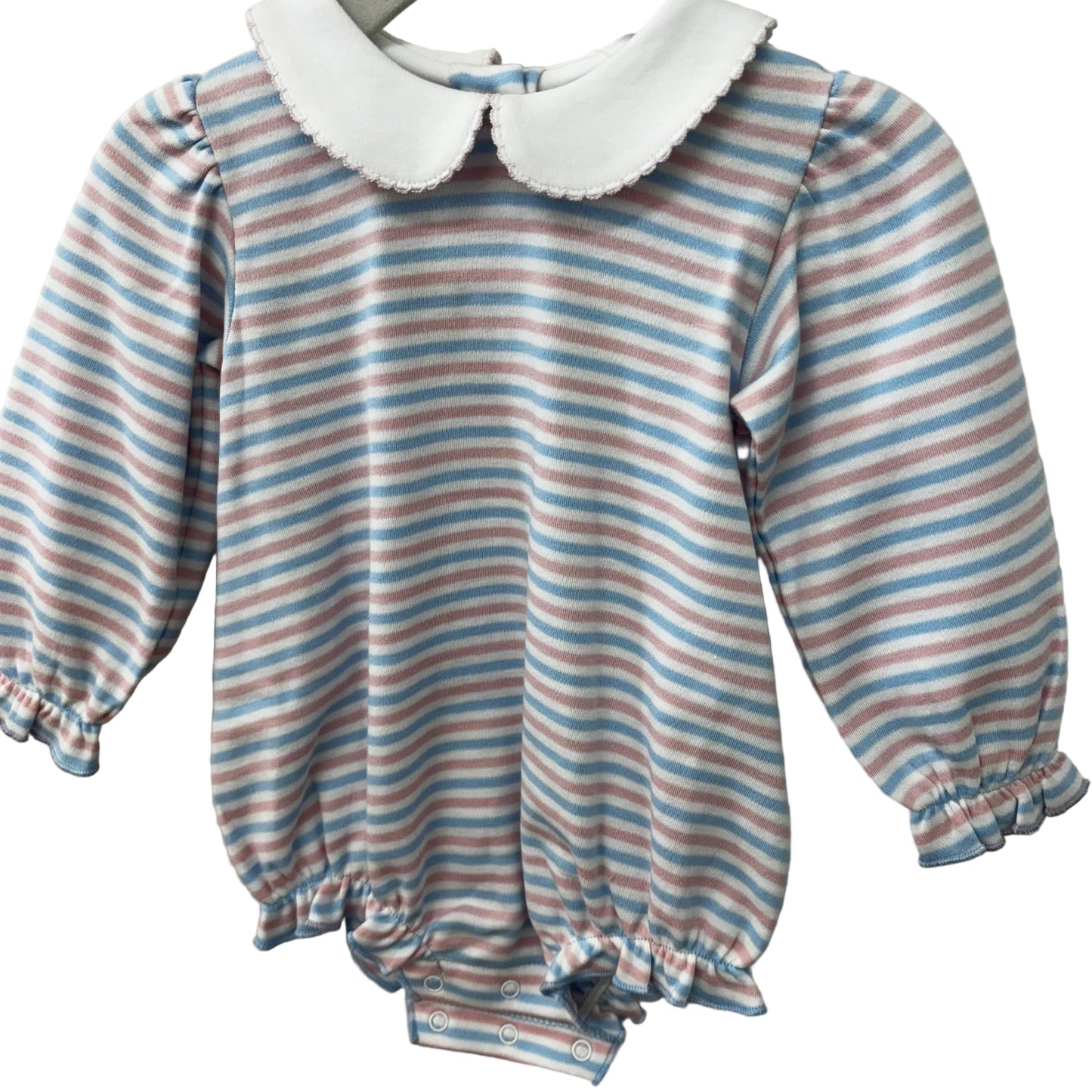 Pastel Striped Long Sleeve Bubble