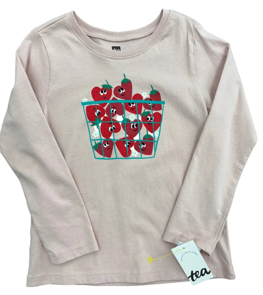 Strawberry Hearts LS Shirt