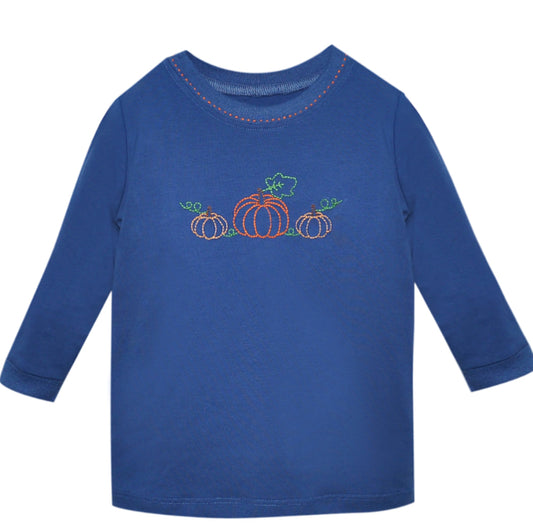 Houston Boy Shirt -Pumpkins