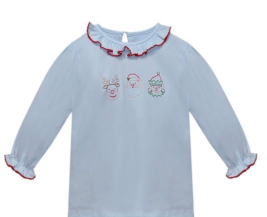Emma Blouse - Christmas
