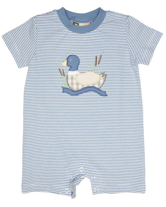 Duck Striped Romper