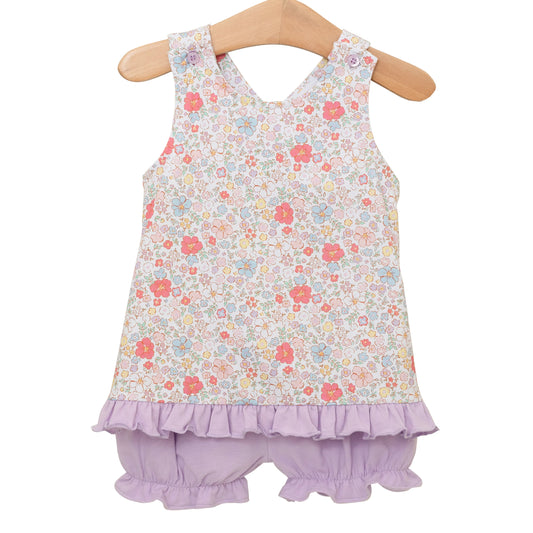 **PRE-ORDER** Summer Floral Swing Back Bloomer Set