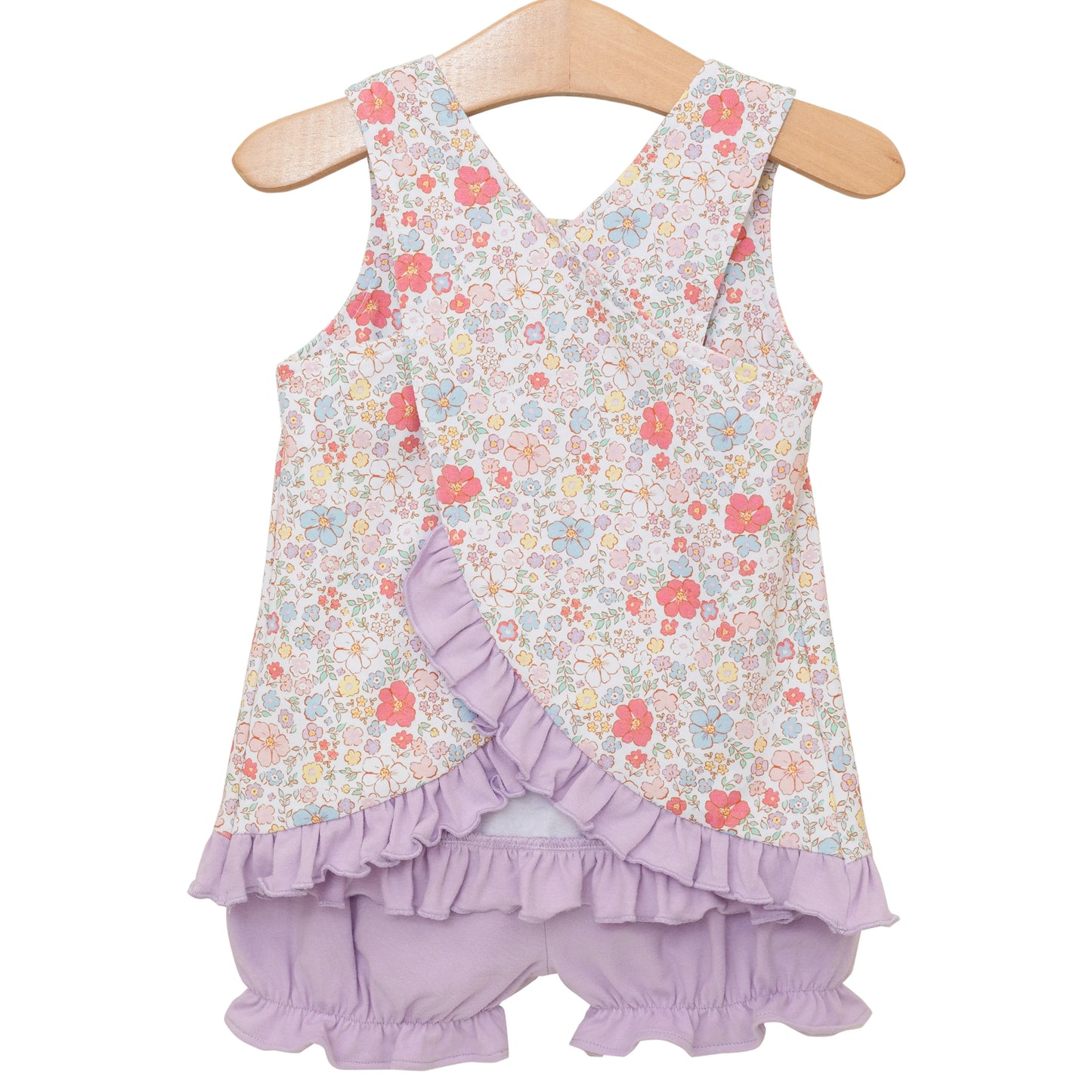 **PRE-ORDER** Summer Floral Swing Back Bloomer Set