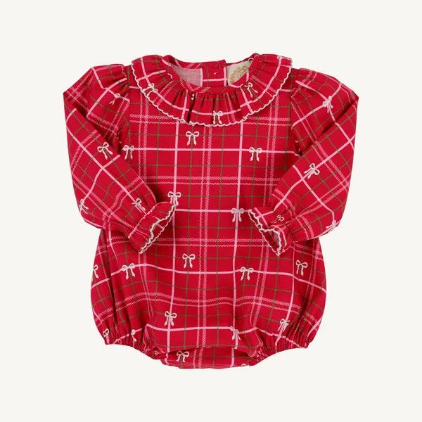 Long Sleeve Ramona Ruffle Bubble -Torrington Tartan