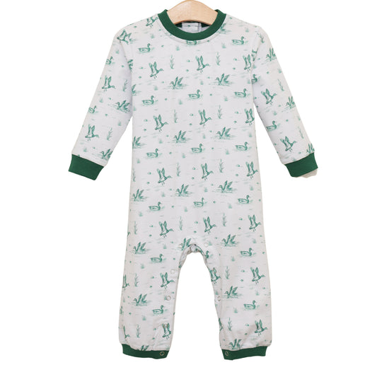 **PRE-ORDER** Marsh Mallards Thomas Romper
