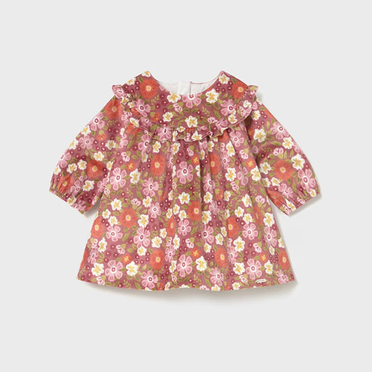 Printed Velvet Dress