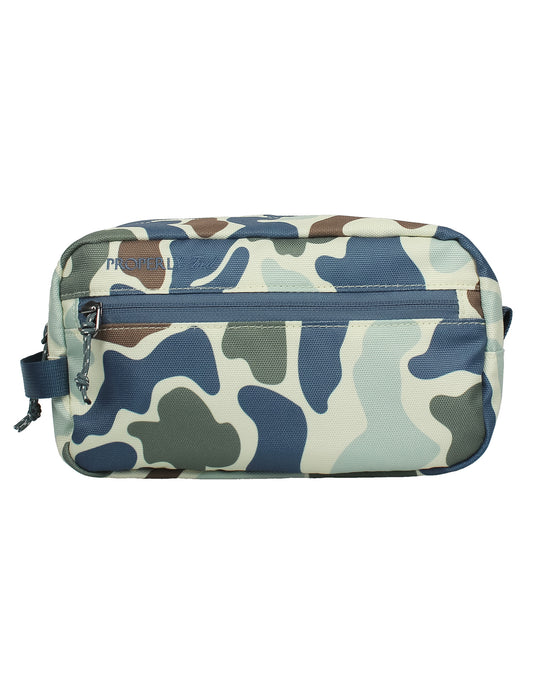 Camo cosmetic bag