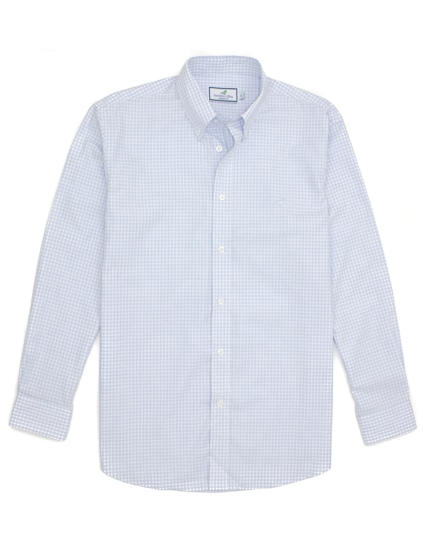 Park Avenue Dress Shirt - Cloud Check (Mens)