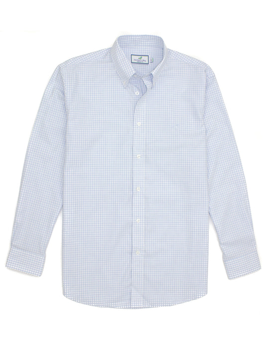 Park Avenue Dress Shirt - Cloud Check (Mens)