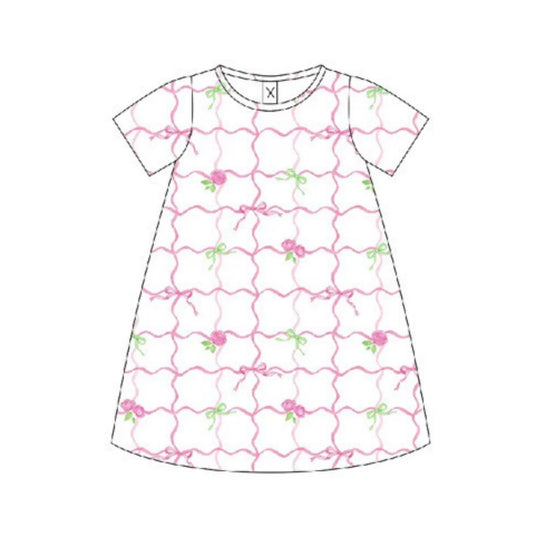 ** PRE-ORDER ** Peony Ribbons Play Dress