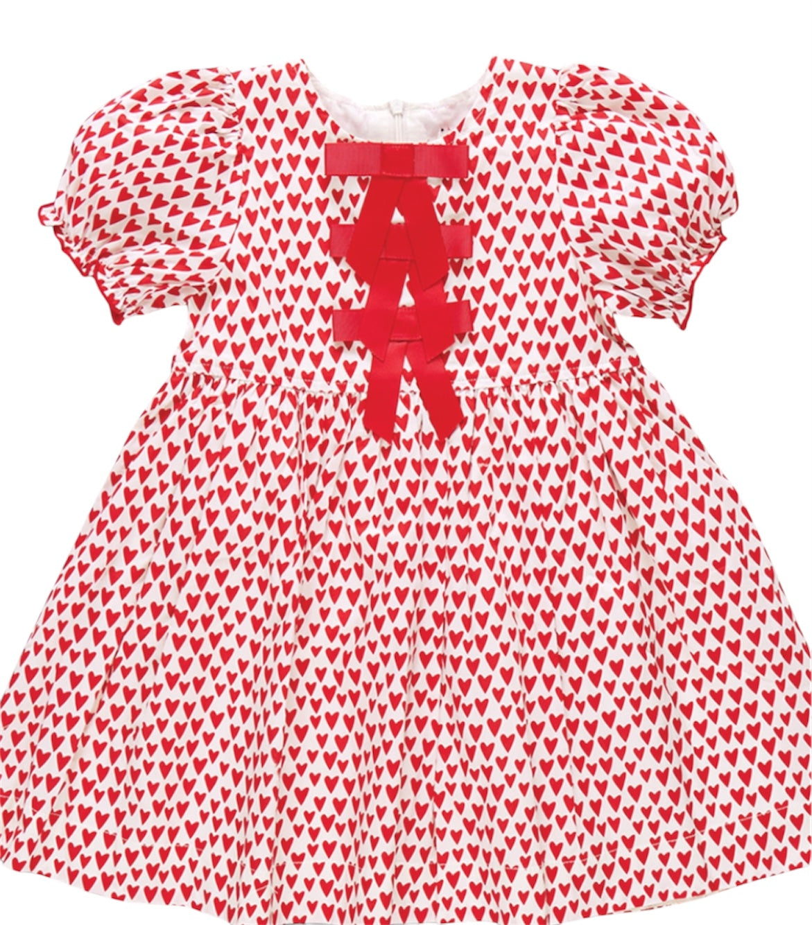 Hermione Dress - Mini Hearts