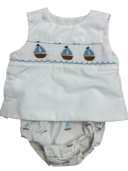 Sailboat Diaper Set