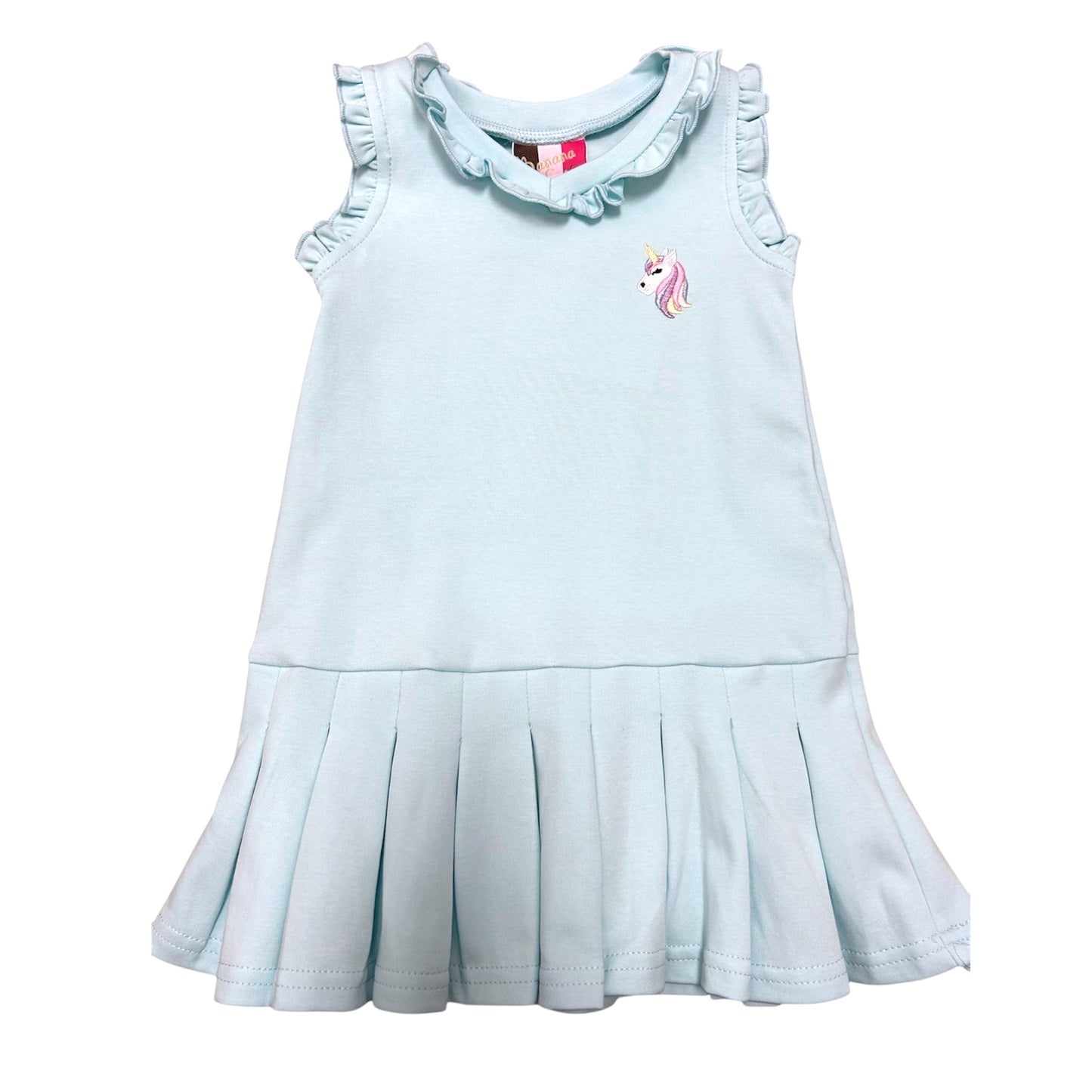 Unicorn Dress - Light Blue