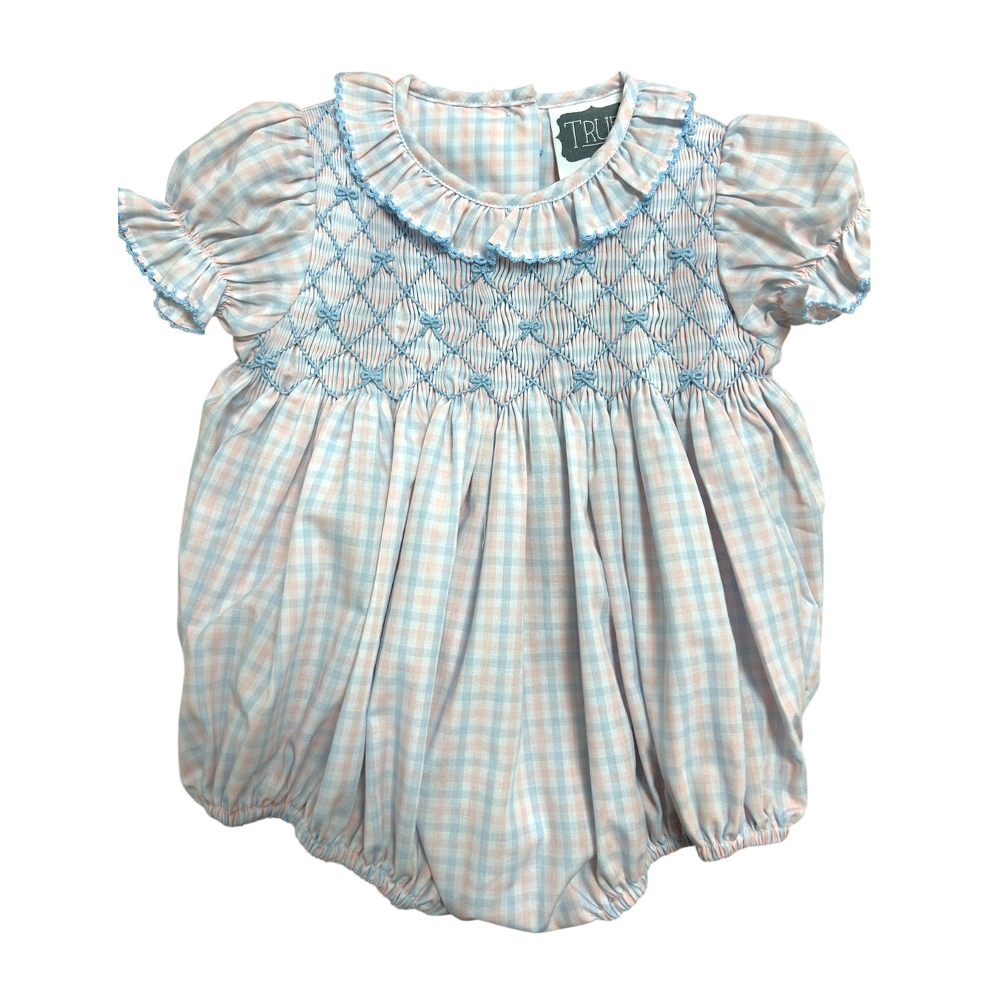 Bow Geo Smocked Bubble