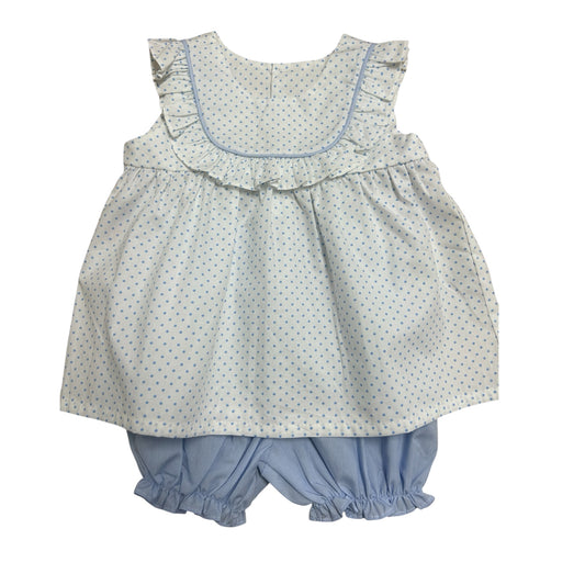 Millie Kay Bloomer Set - Blue