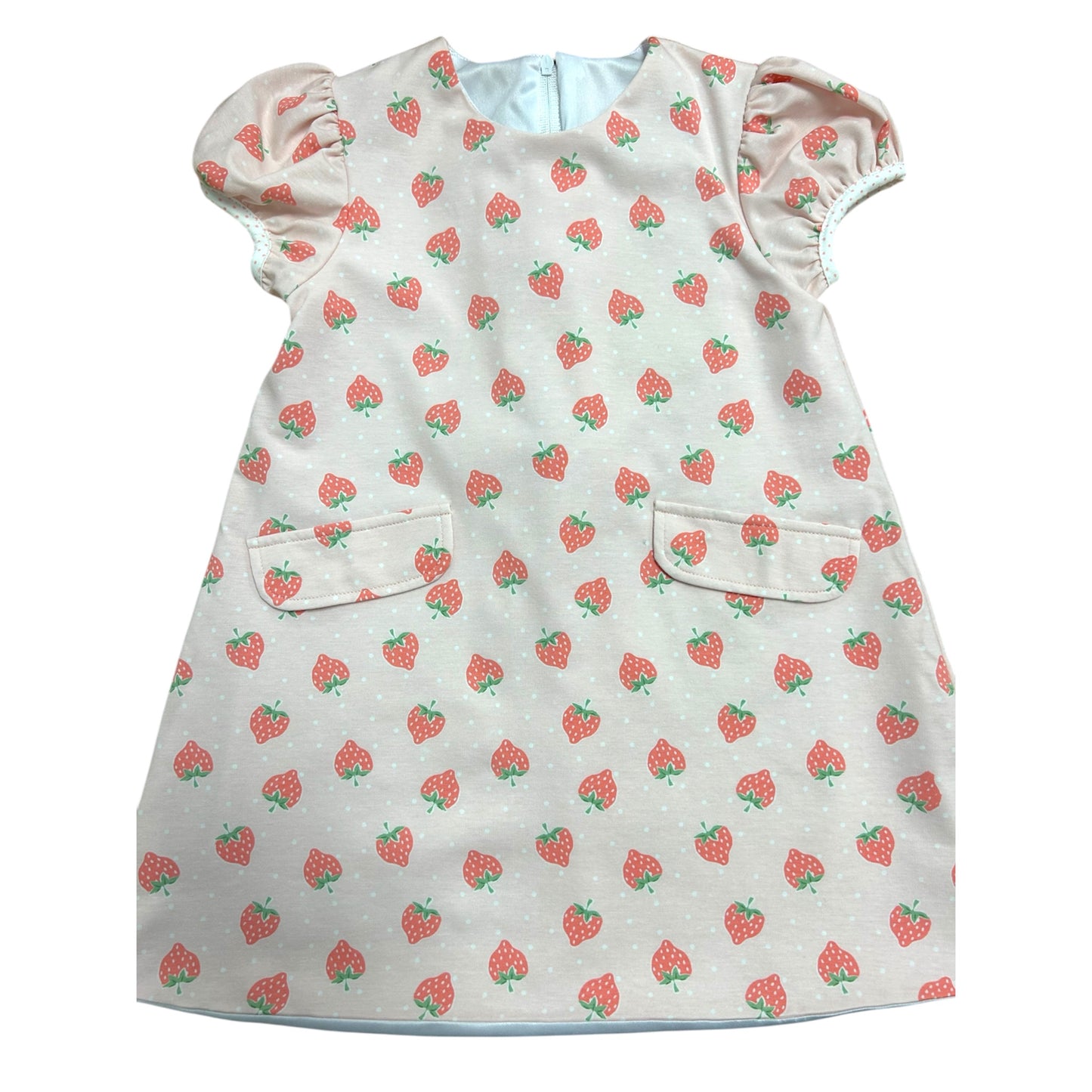 Strawberry Bow Back Dress