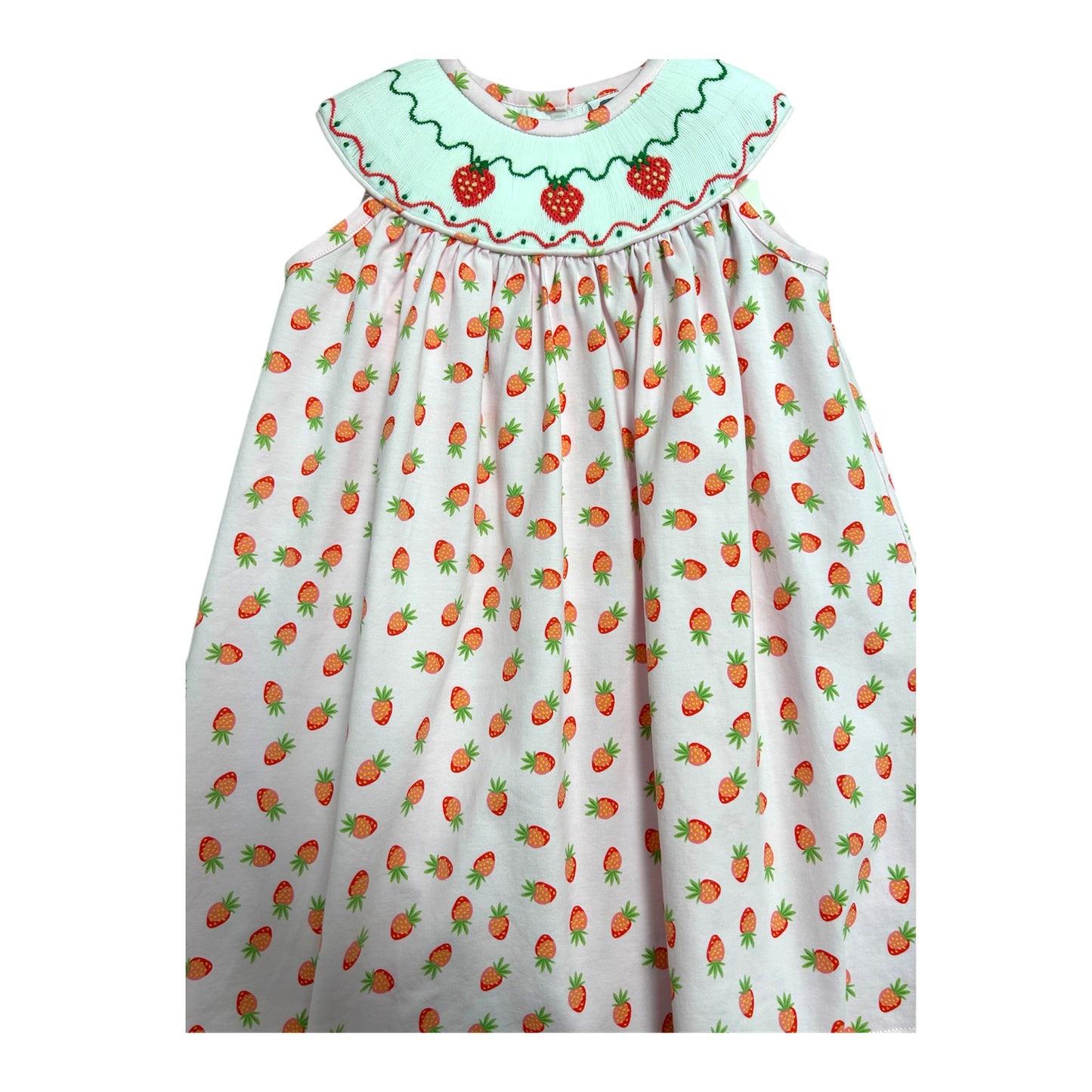 Strawberry Smocked Dress