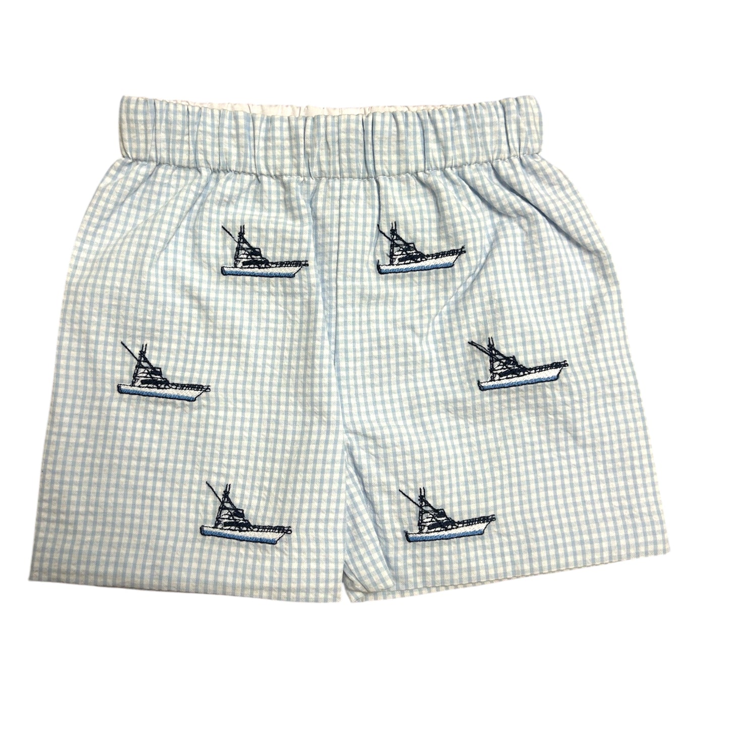 Boat Embroidered Shorts