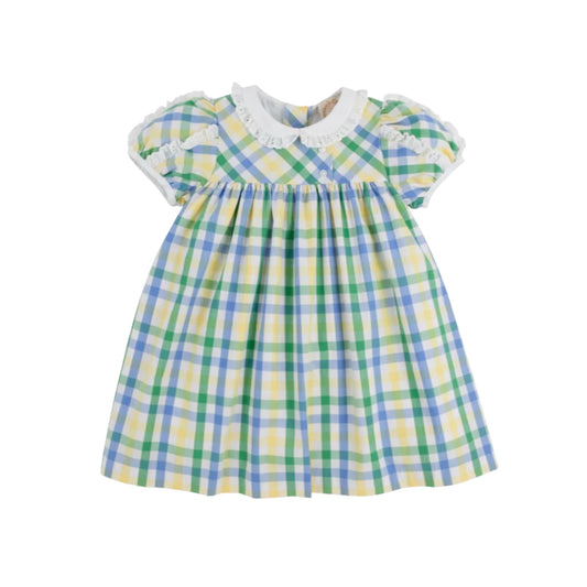 Mary Baker Dress- Polo Field Plaid