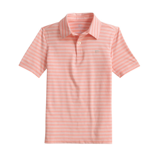 Driver Sevilla Stripe Polo - Petal Pink