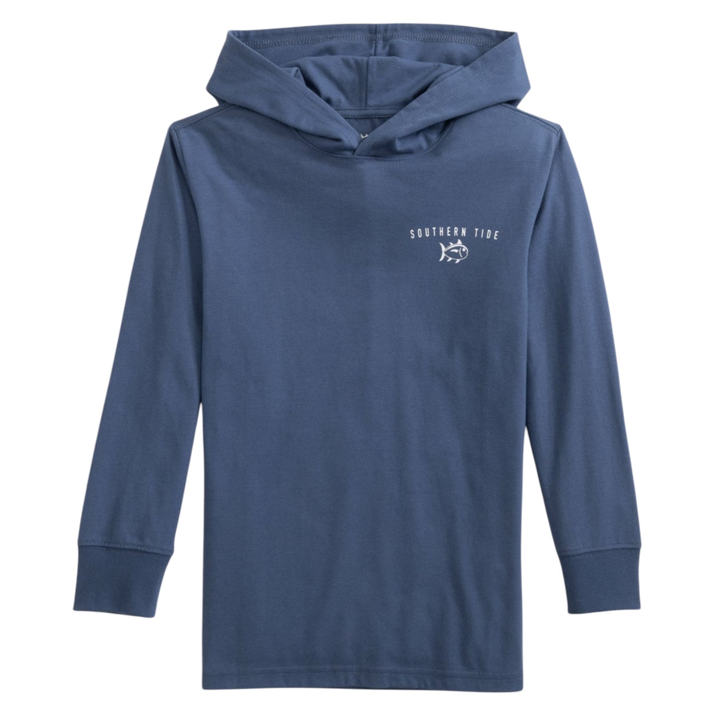 Shark Tooth Hoodie - Light Indigo