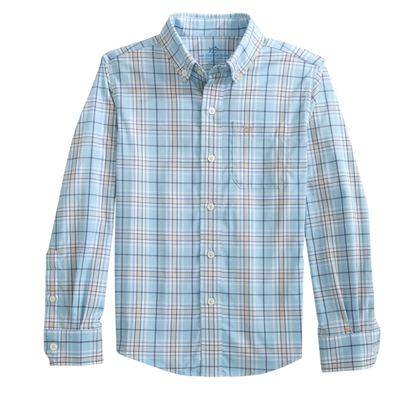 Intercoastal River Point Plaid Sport Shirt