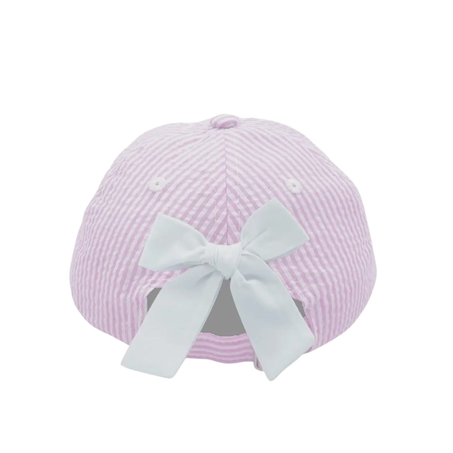 Seersucker Sailboat Hat -Pink