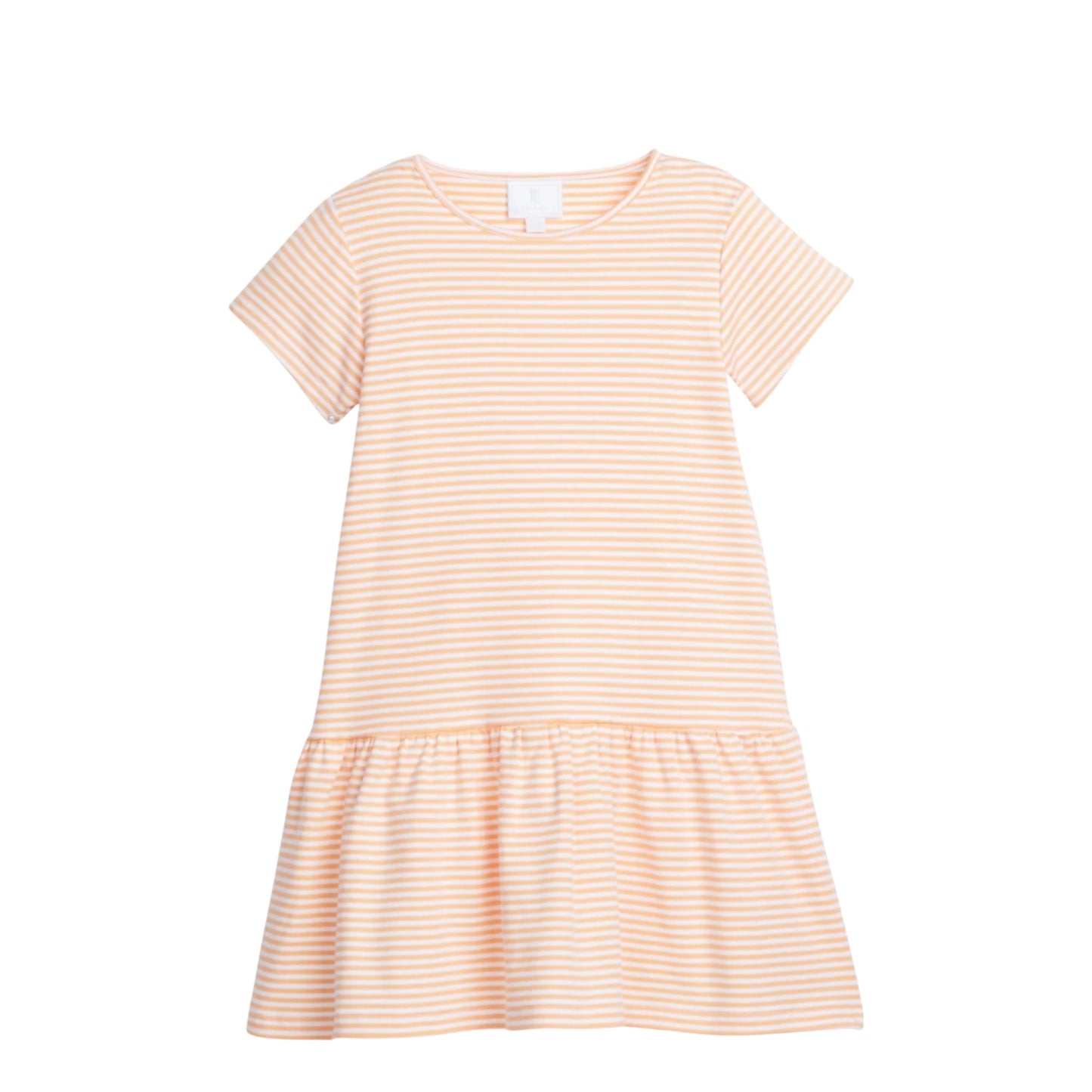 Kari T-Shirt Dress - Melon Stripe