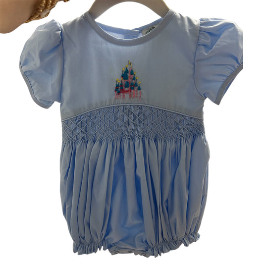 Smocked Princess Castle Bubble