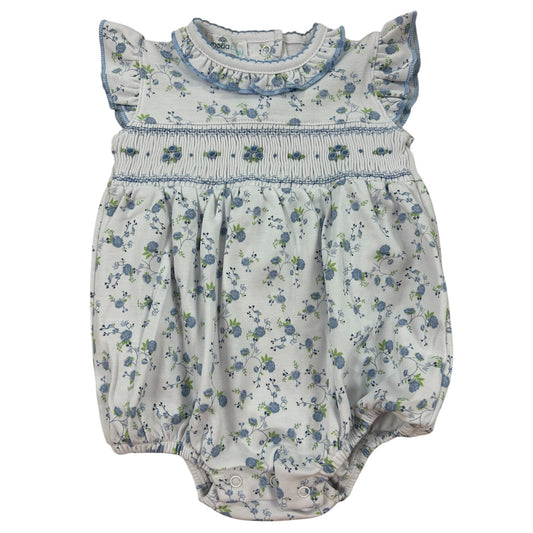 Skylar's Classic Smocked Flutter Bubble