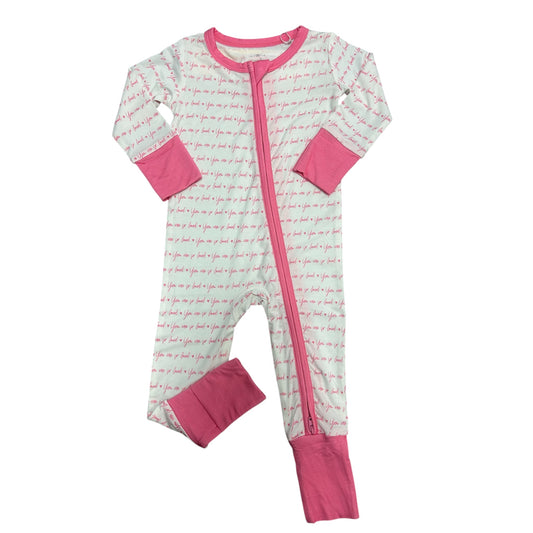 So Loved Bamboo Romper - Pink