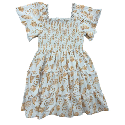 Shell Smocked Dress