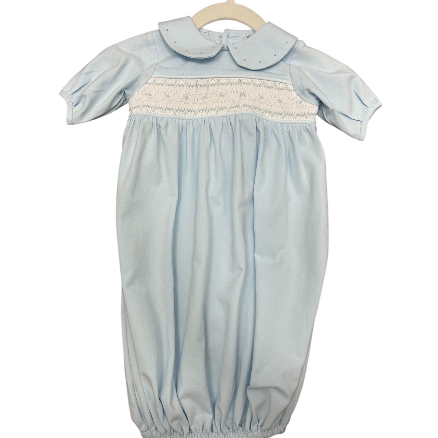 Callaway Smocked Daygown - Blue