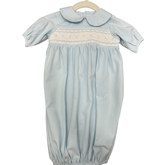 Callaway Smocked Daygown - Blue