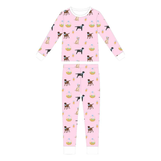 **PRE-ORDER** Pink Lab Easter Two Piece Loungewear Set
