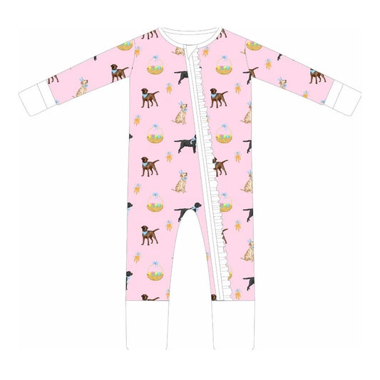 **PRE-ORDER** Pink Lab Easter Zippy