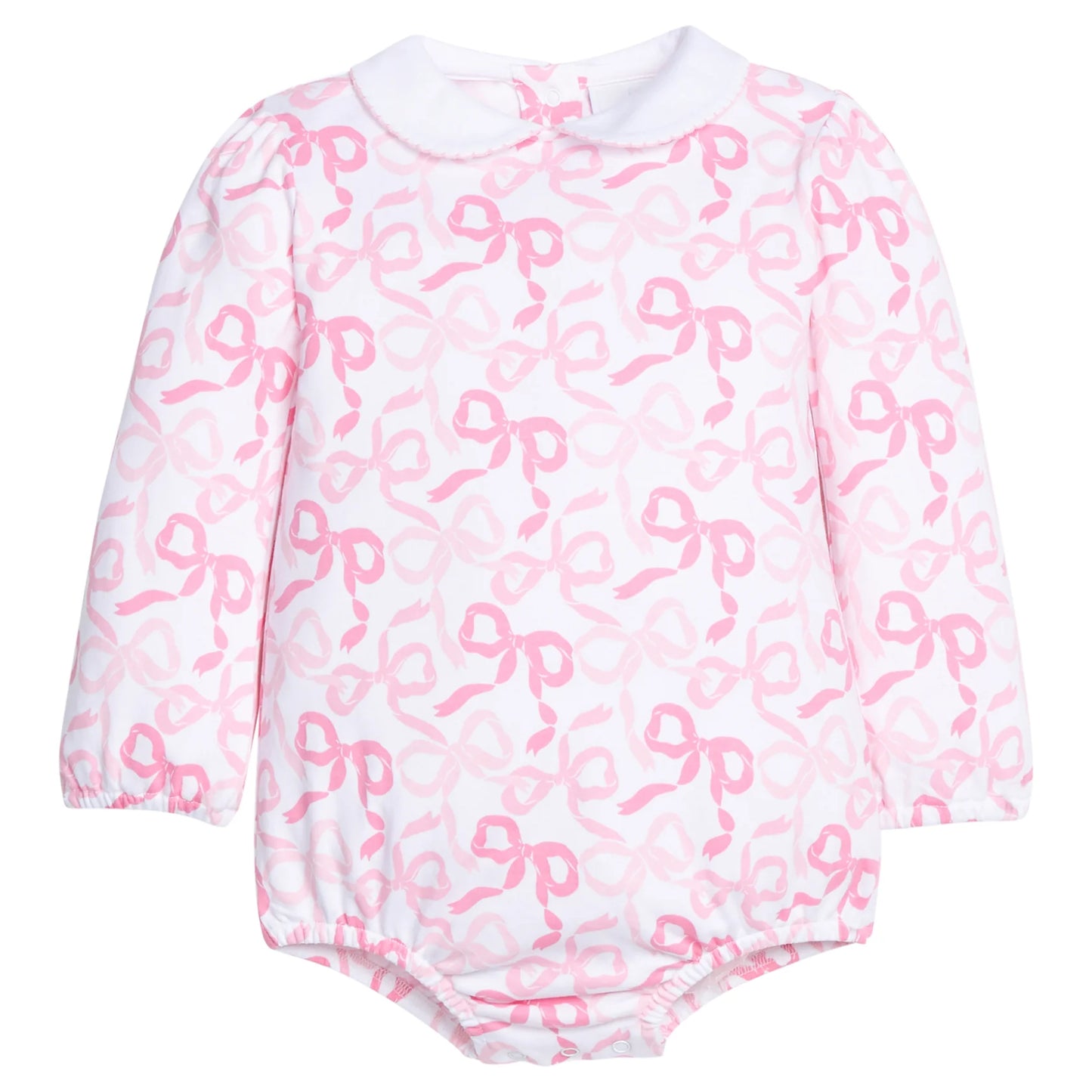 Printed Peter Pan Bubble - Bows & Ribbons