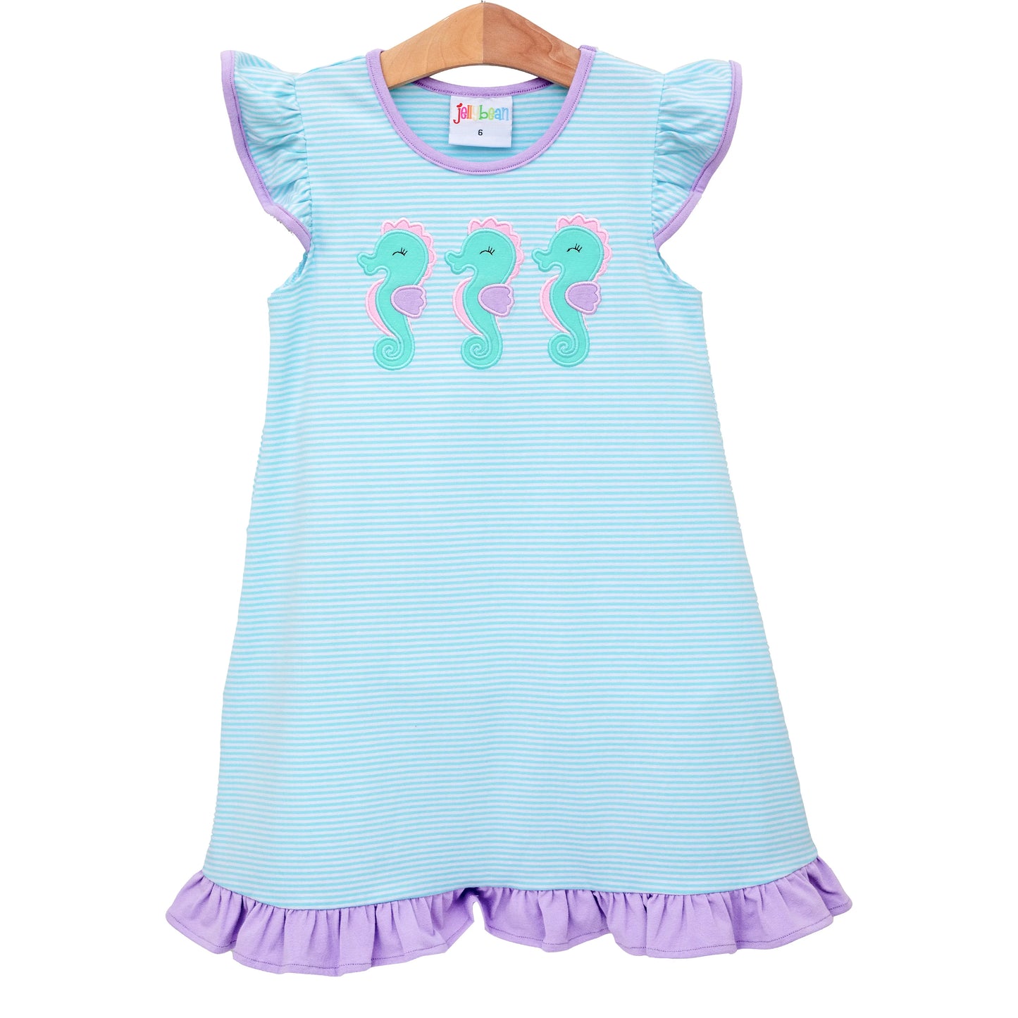 **PRE-ORDER** Seahorse Trio Flutter Dress