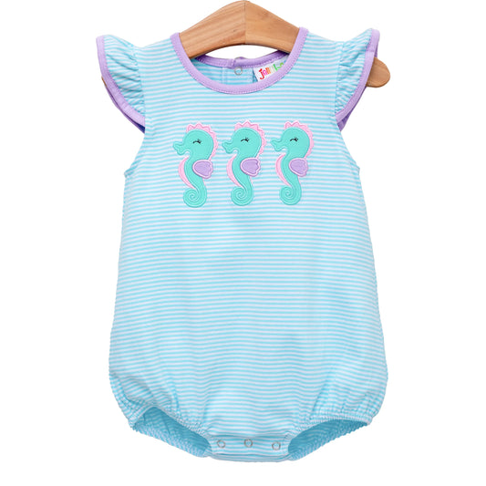 **PRE-ORDER** Seahorse Trio Flutter Bubble