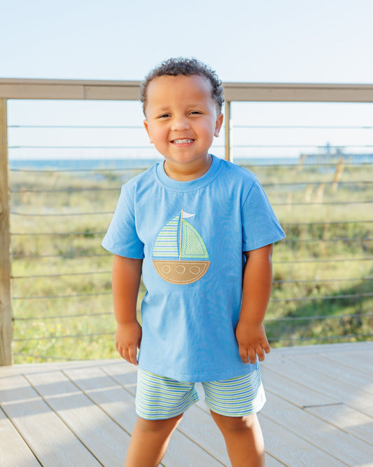 ** PRE-ORDER ** Sailin' Away Short Set