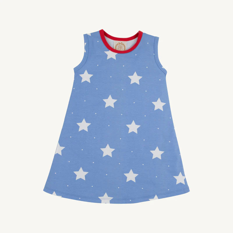 Sleeveless Polly Play Dress - North Sea Stars