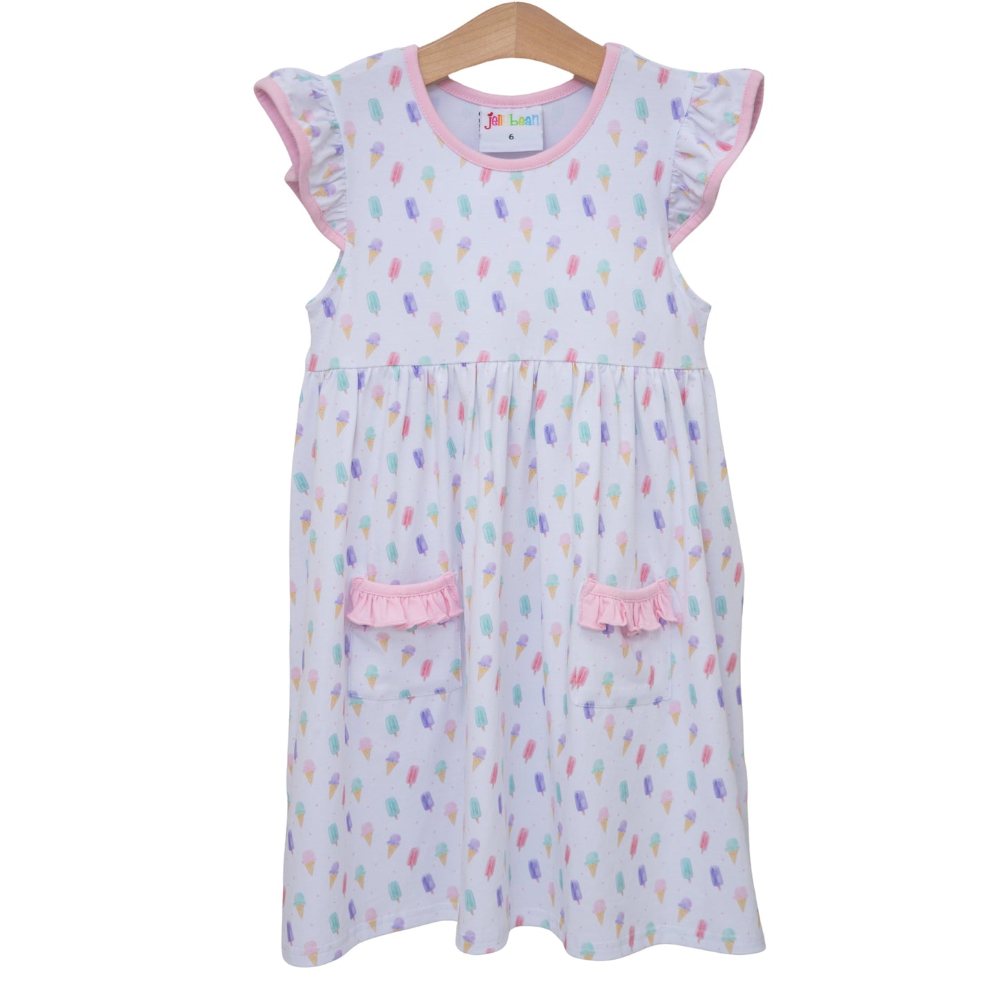 ** PRE-ORDER** Summertime Sweets Ruffle Pocket Dress